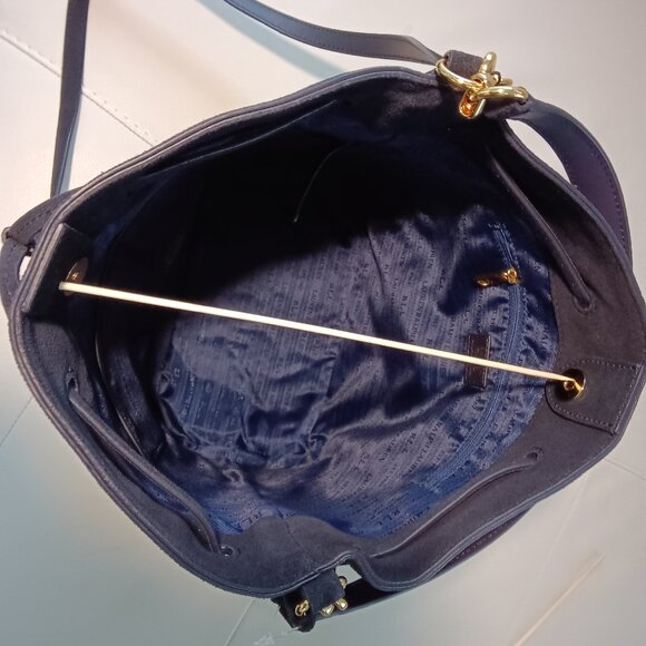 Ralph Lauren Suede Debby Drawstring Tote NWT - Picture 5 of 6